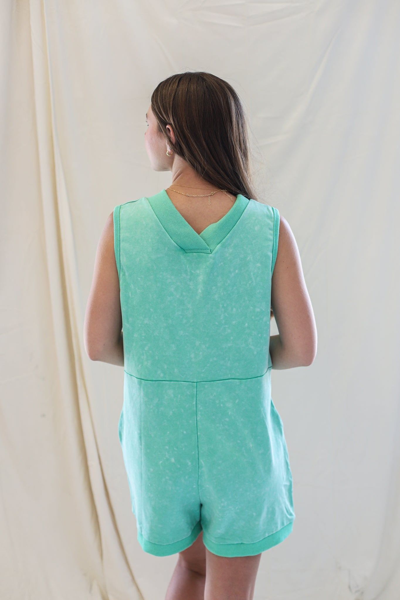 The Siesta Romper- sea