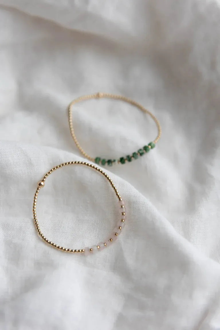 Shiloh v Binah Stretchy Bracelet - Jasper