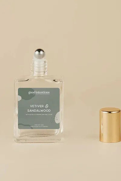 Vetiver & Sandalwood Roll-On Perfume Oil