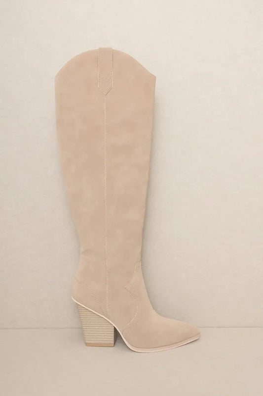 The Saipan Cedar Wood | High Knee Boot