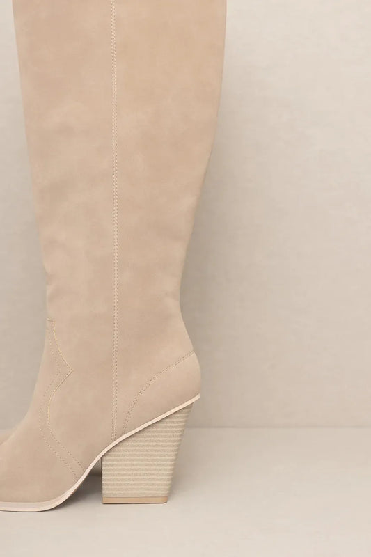 The Saipan Cedar Wood | High Knee Boot