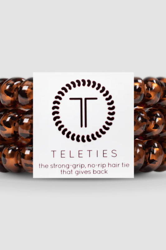Tortoise Hair Ties-Small
