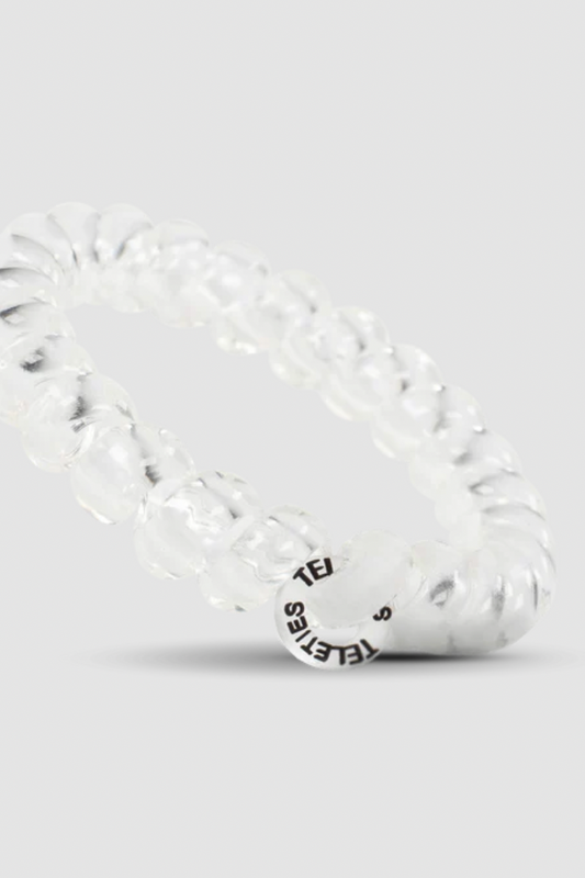 Crystal Clear Hair Ties- Tiny