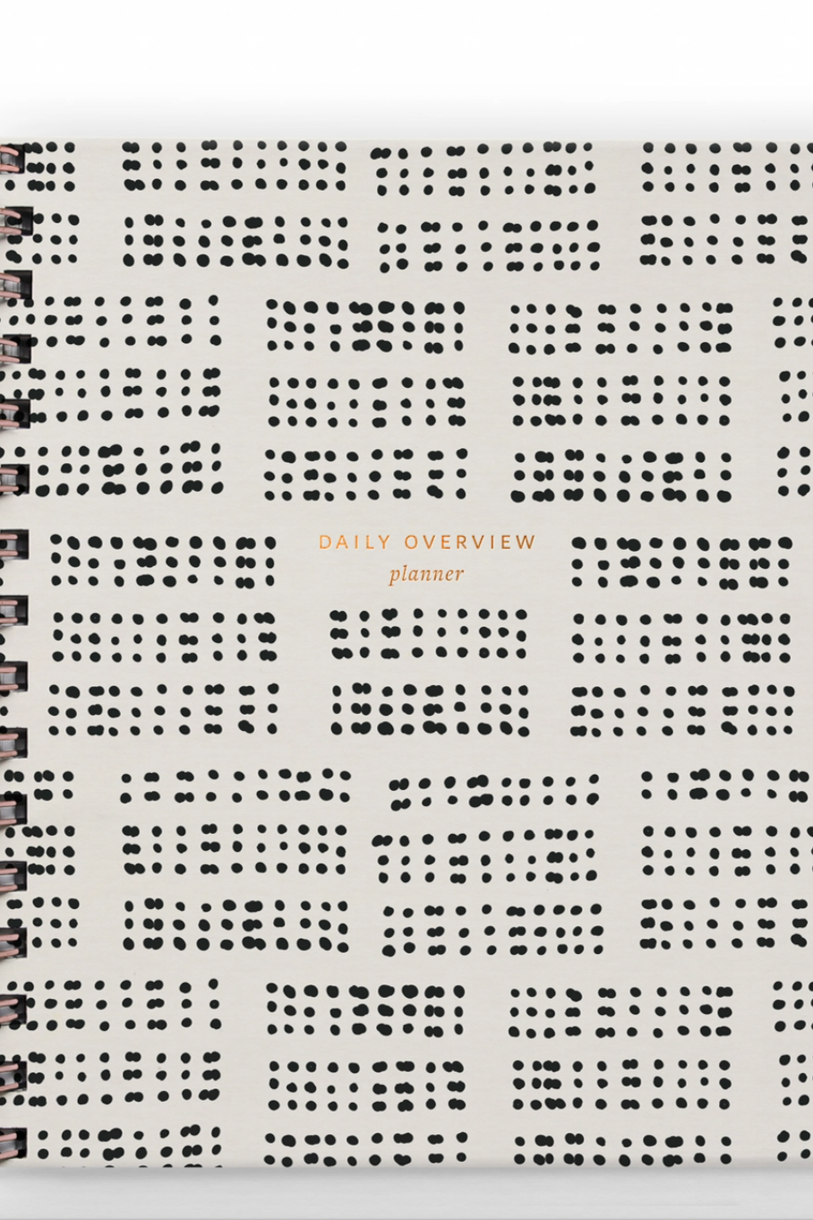Daily Overview Planner - Dotty // Undated