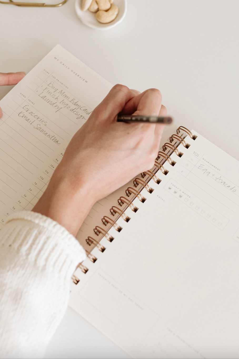 Daily Overview Planner - Dotty // Undated