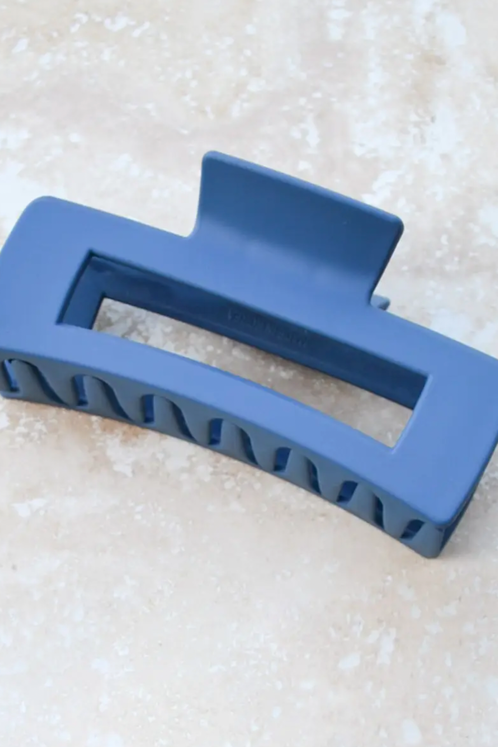 Beyond the Border Hair Clip- Denim Blue