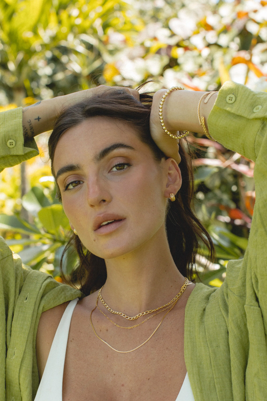 Our Spare Change Maeve Herringbone Chain