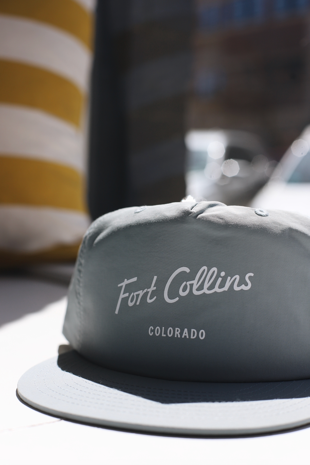Fort Collins Nylon Hat -  Mineral blue