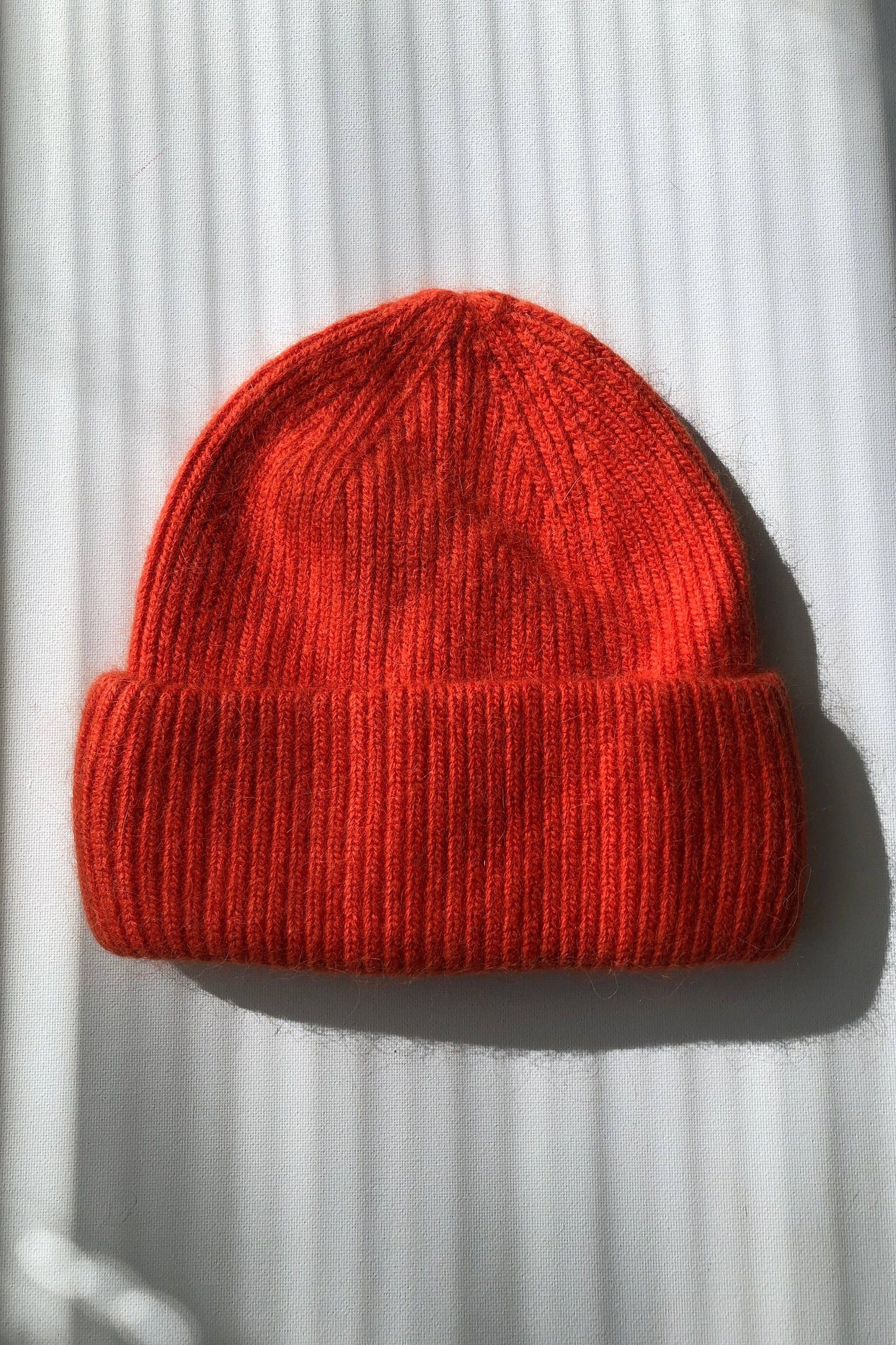 2024 ROYAL ANGORA WOOL BEANIE - crystal brights: Crystal red