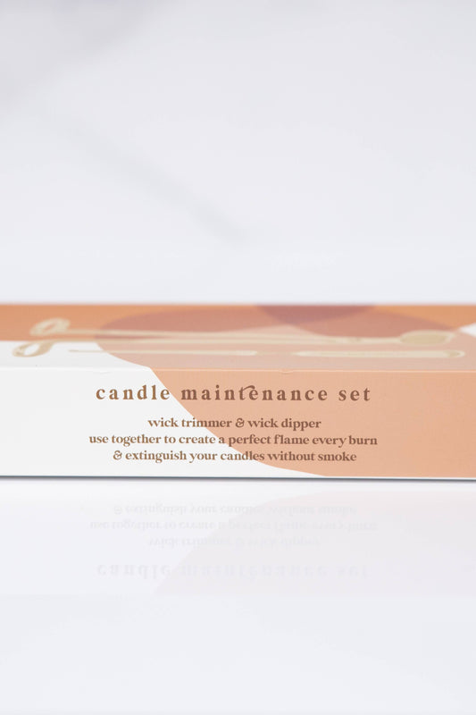 Candle Maintenance Set - Gold
