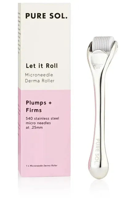 Let It Roll Stainless Steel At Home Microneedle Roller