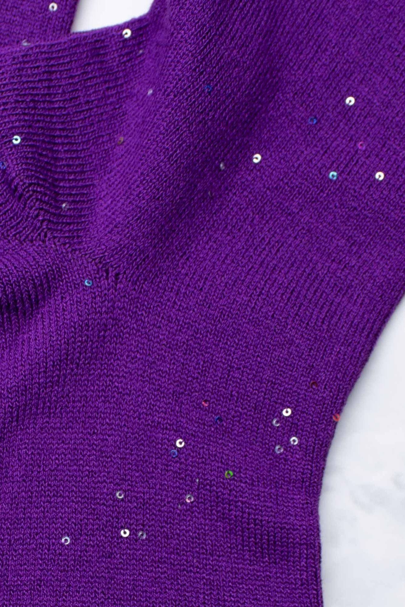 Women's Holiday Glitter Socks: Red