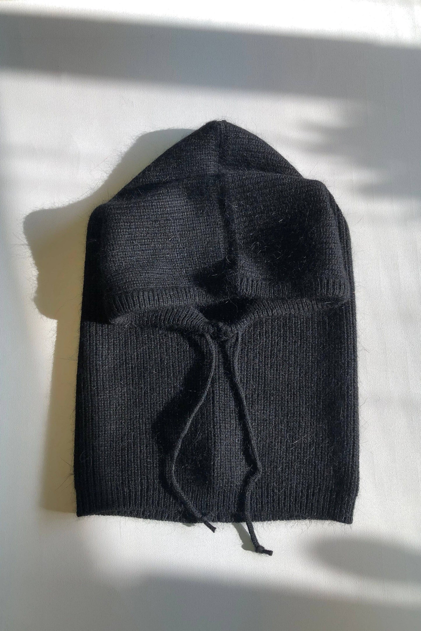 2024 ANGORA WOOL BALACLAVA - neutral: Light gray / One size