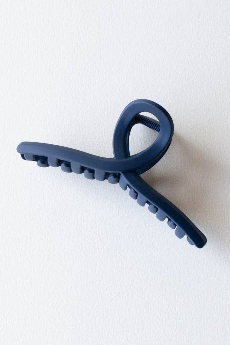5 Inch Matte French Twist Hair Clip: Blush