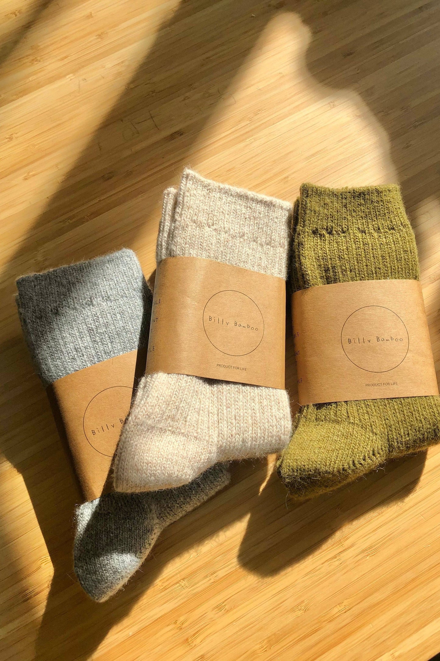 ICELAND WOOL SOCKS - neutral: Gray mélange