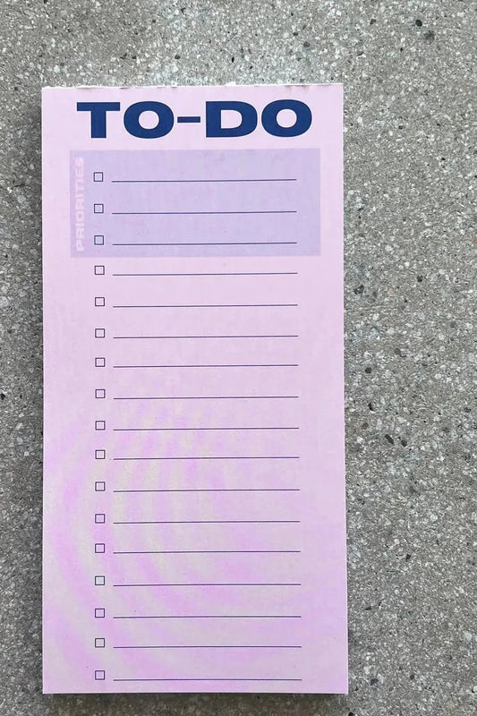 To-Do List Pad - Pink/Blue Pink/Blue