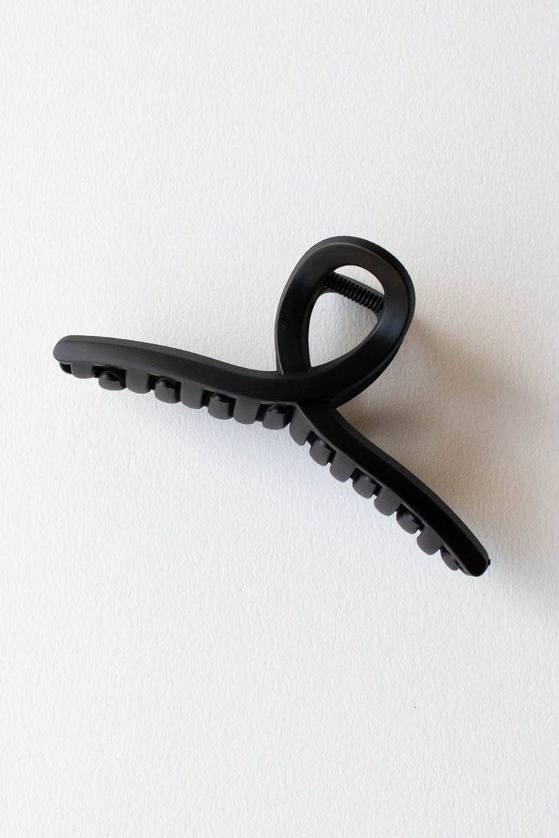 5 Inch Matte French Twist Hair Clip: Blush