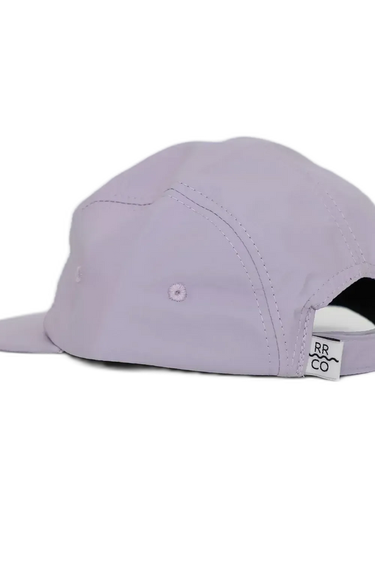 Waterproof Five-Panel Hat in Lilac