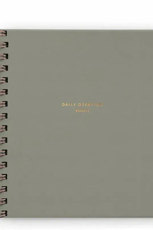 Daily Overview Planner - Light Sage // Undated