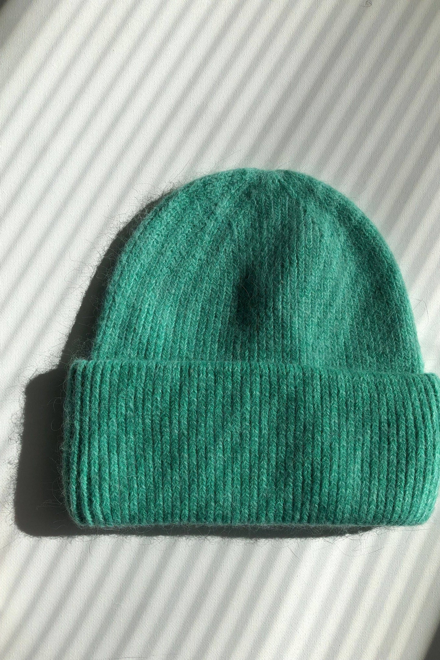 2024 ROYAL ANGORA WOOL BEANIE - crystal brights: Crystal red