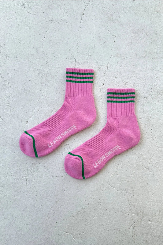 Girlfriend Socks- Rose Pink