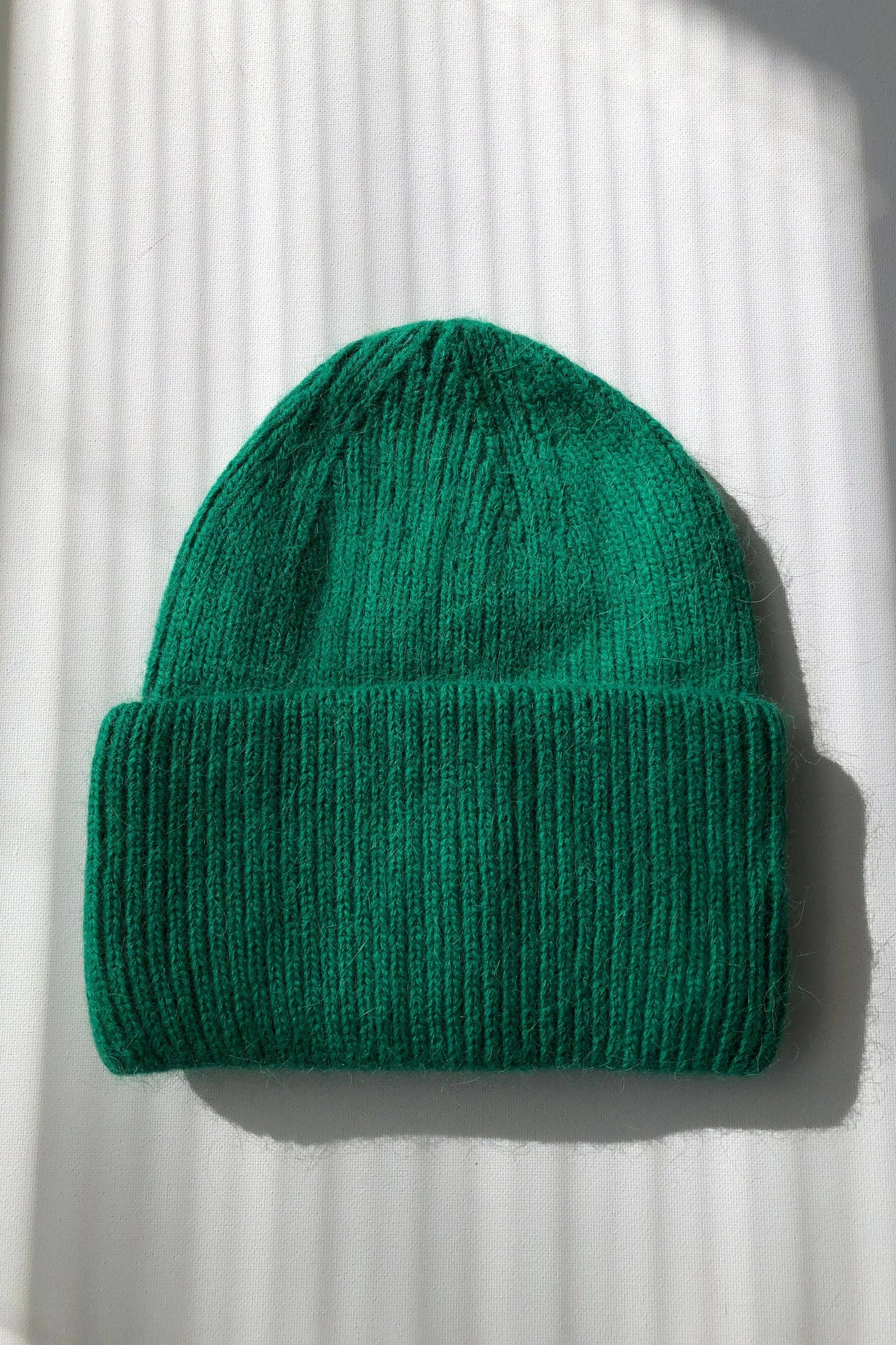 2024 ROYAL ANGORA WOOL BEANIE - crystal brights: Crystal red