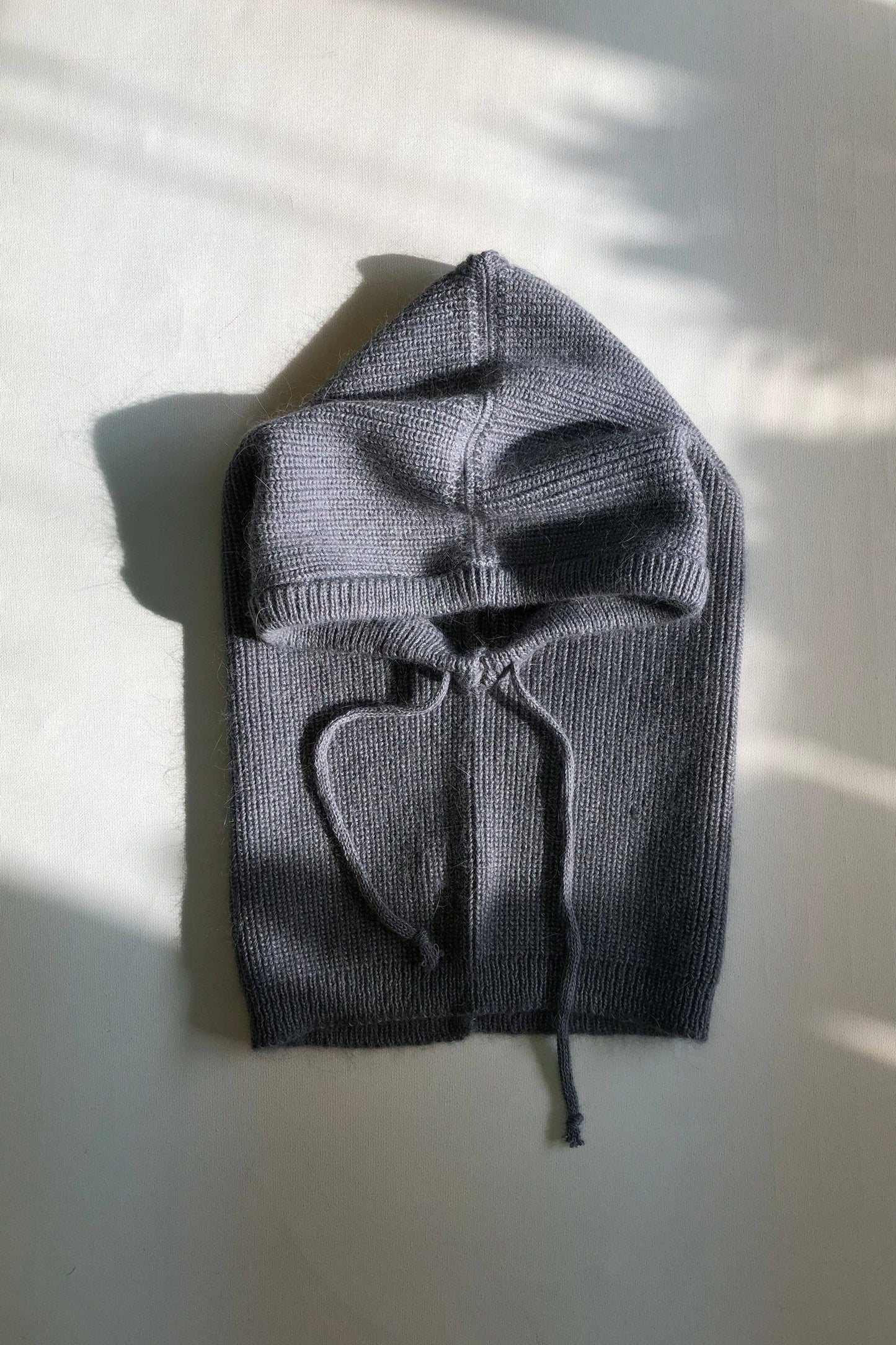 2024 ANGORA WOOL BALACLAVA - neutral: Cream / One size