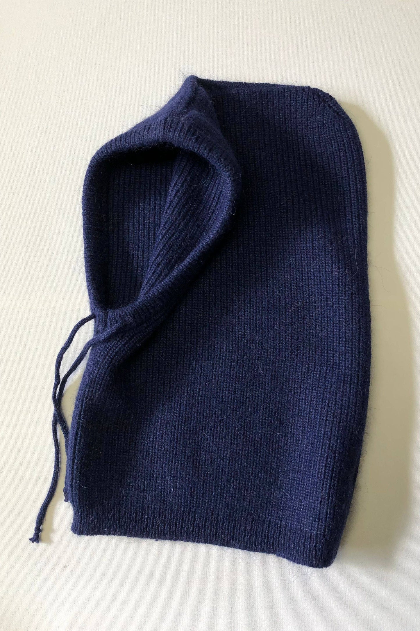 2024 ANGORA WOOL BALACLAVA - neutral: Cream / One size