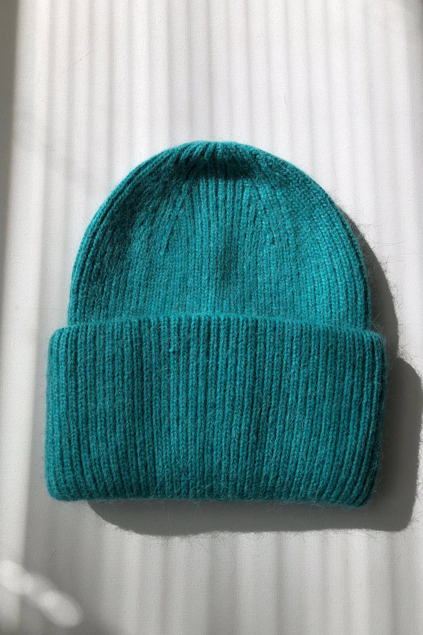 2024 ROYAL ANGORA WOOL BEANIE - crystal brights: Crystal red