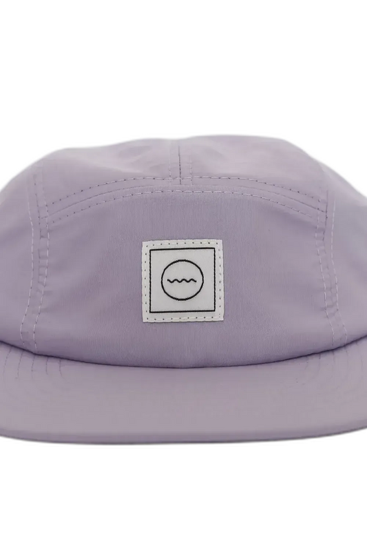Waterproof Five-Panel Hat in Lilac
