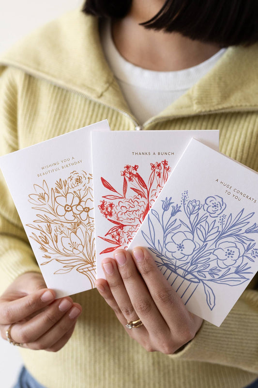 Congrats Bouquet Card