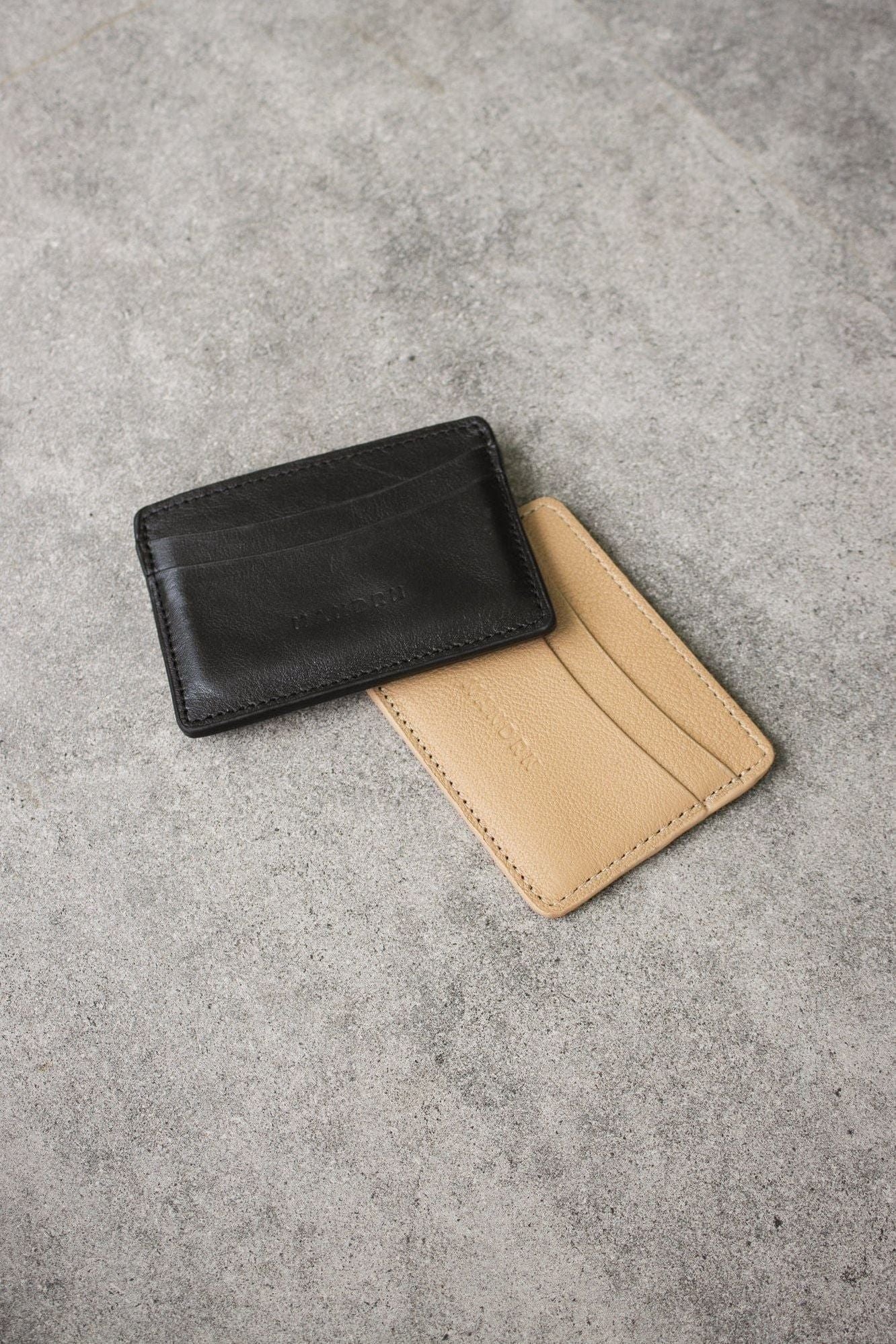 Mandrn LUXE Cardholder - black
