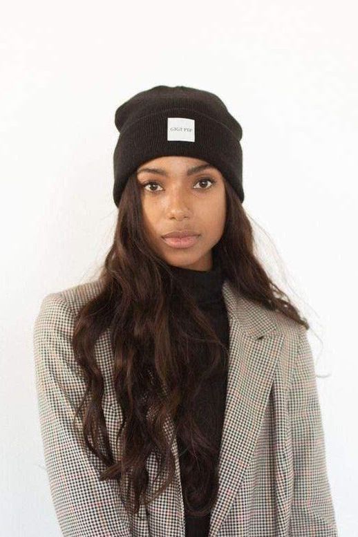 Gigi Pip Pip Beanie - Black