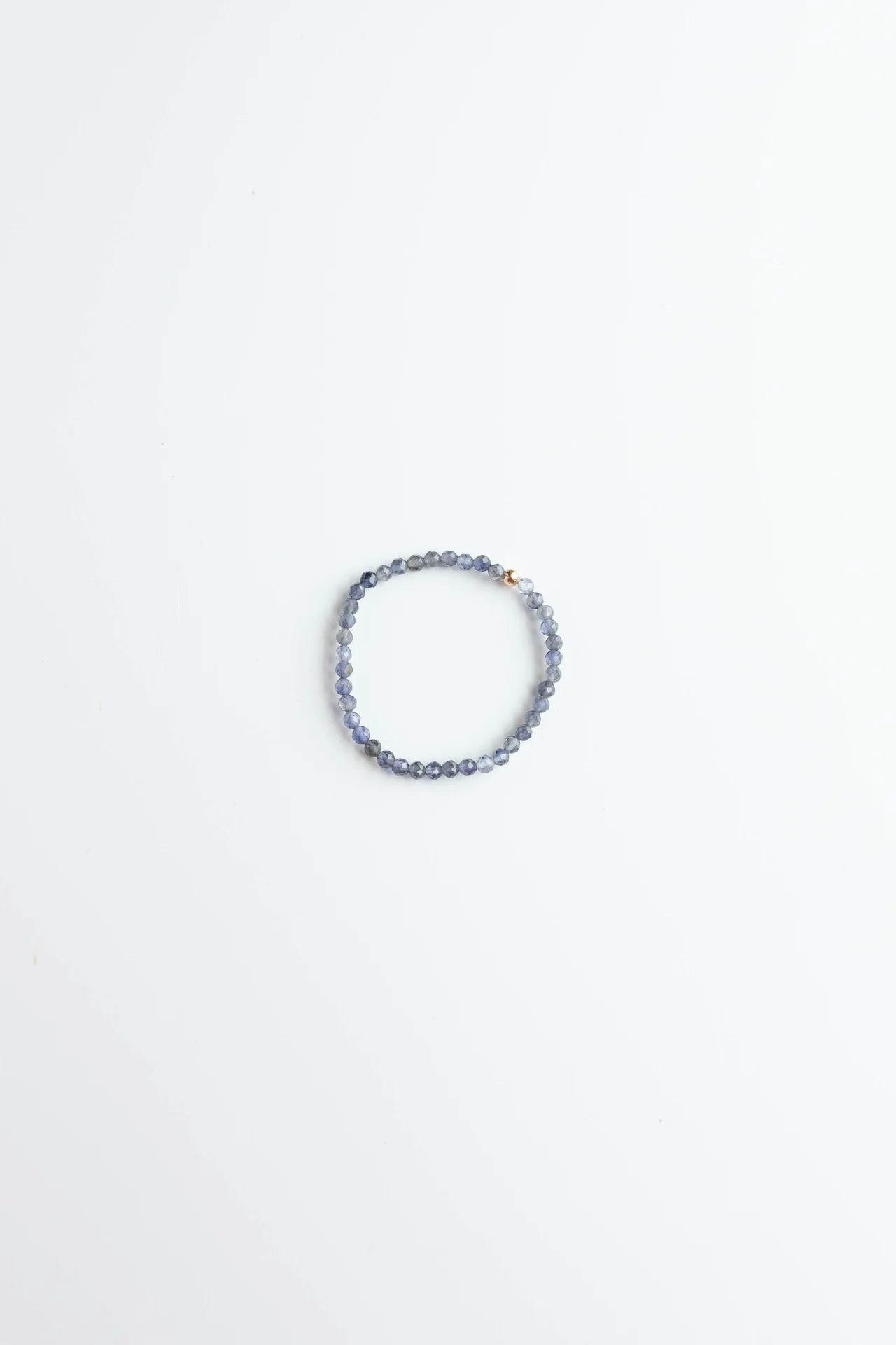 Blue Lolite Stretchy Bracelet
