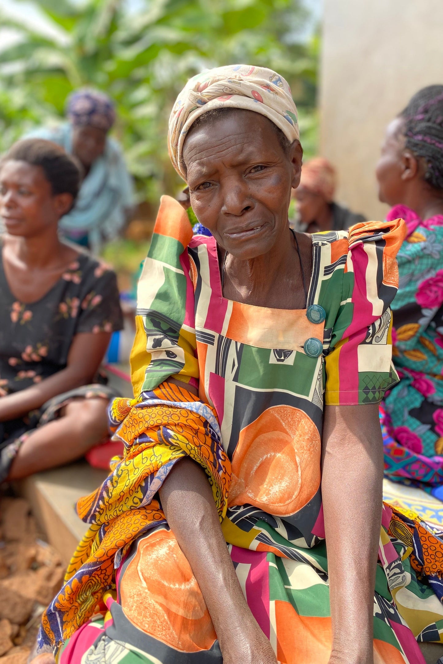 Woven  Basket - small teal