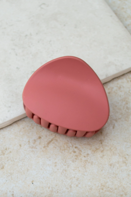 Tiepology - Treasure Hair Clip - Brick