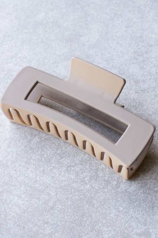 Beyond the Border Hair Cllip-Khaki