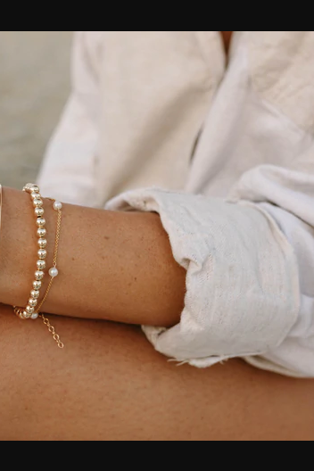 Our Spare Change Large Goldie Bracelet