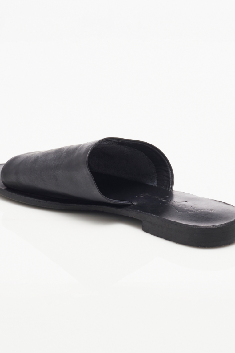 Free People Vicente Slide Sandals- Black