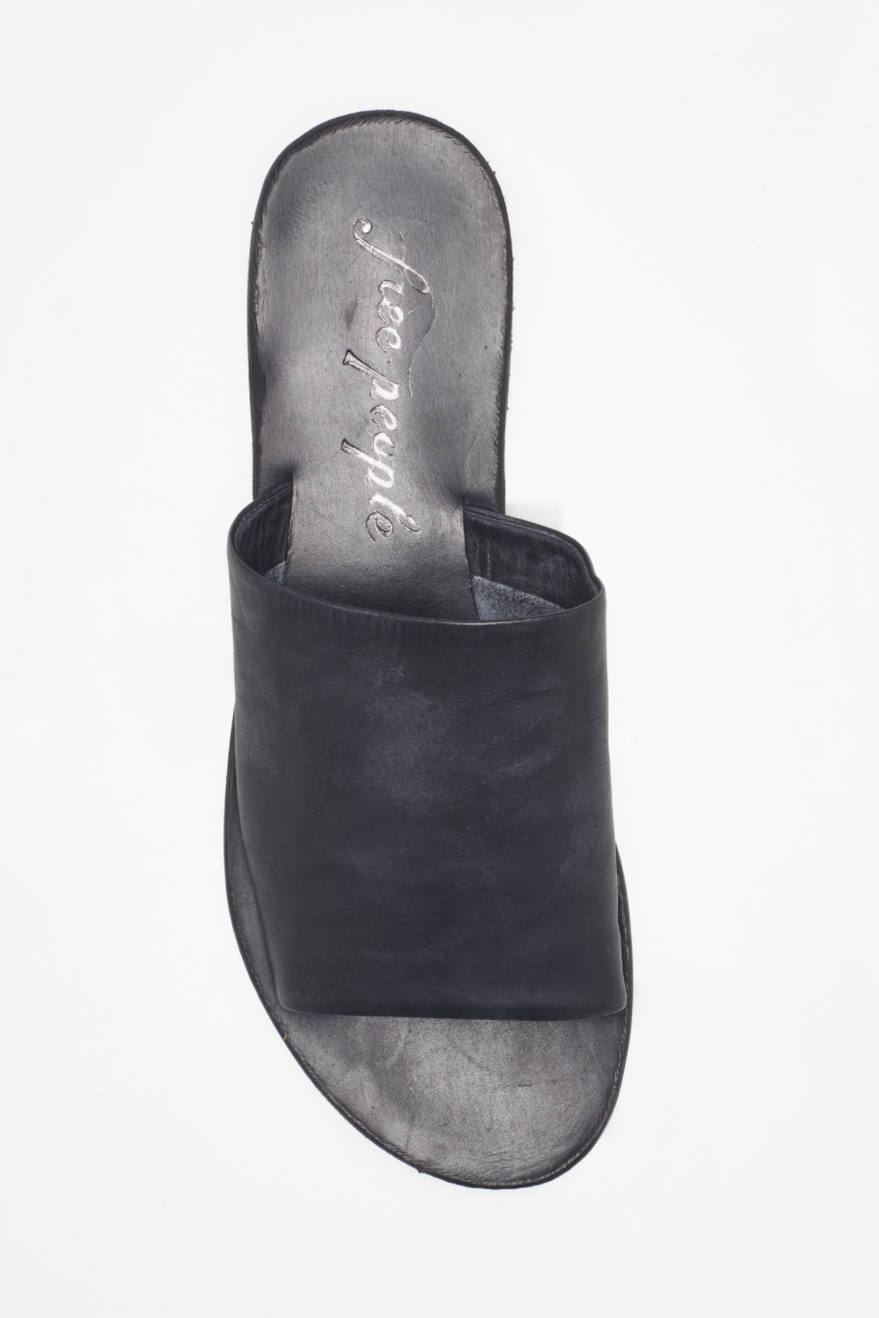 Free People Vicente Slide Sandals- Black