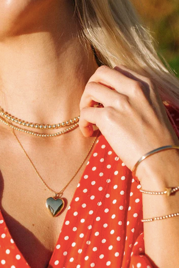 Our Spare Change Small Goldie Necklace