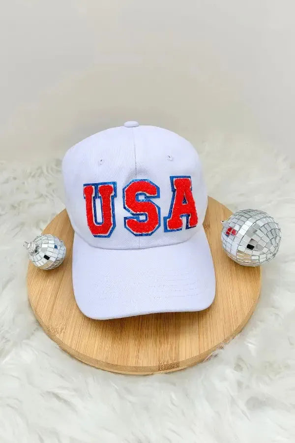 USA 4th of July Baseball Cap