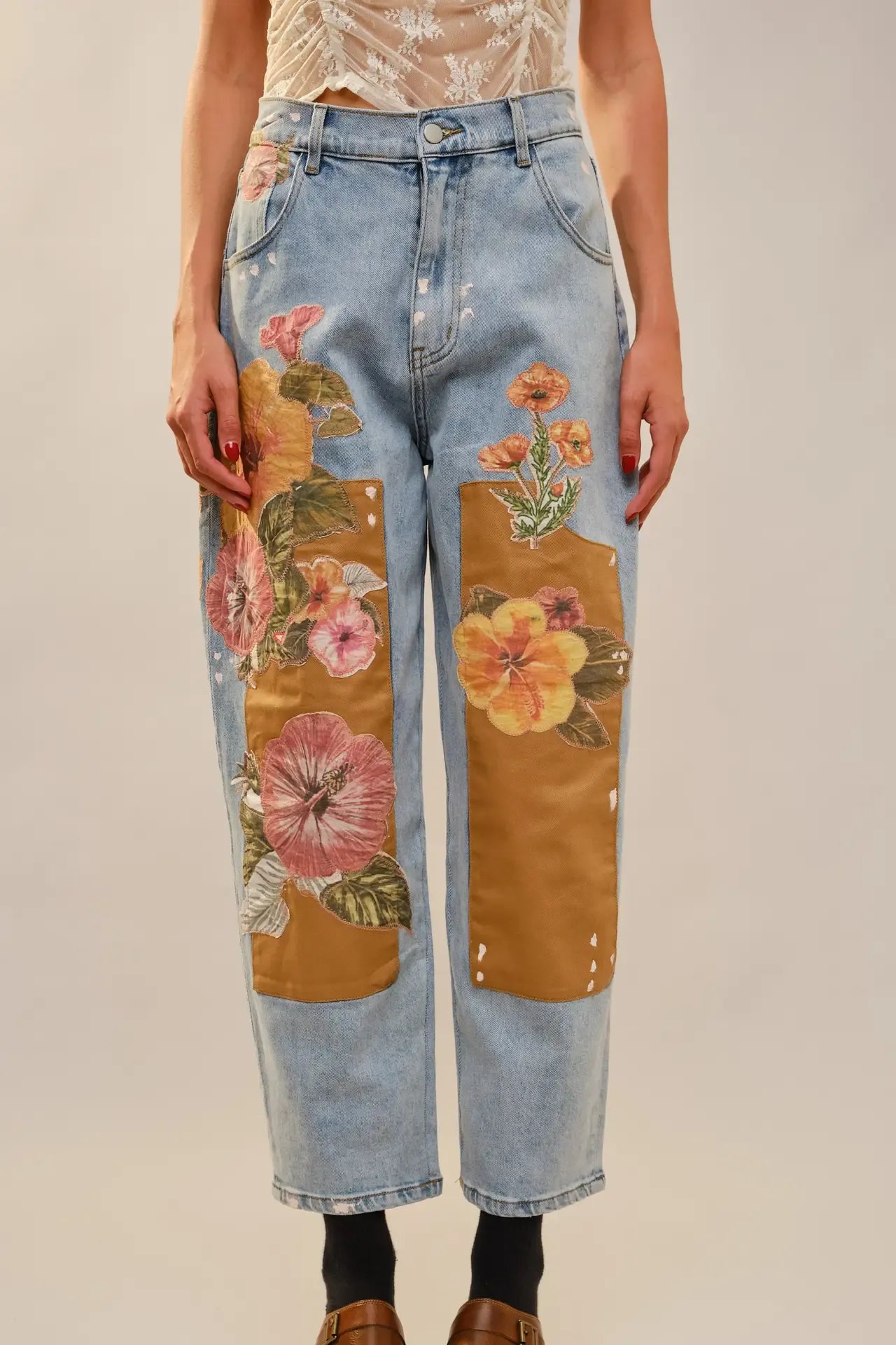 Blooms Denim Pant