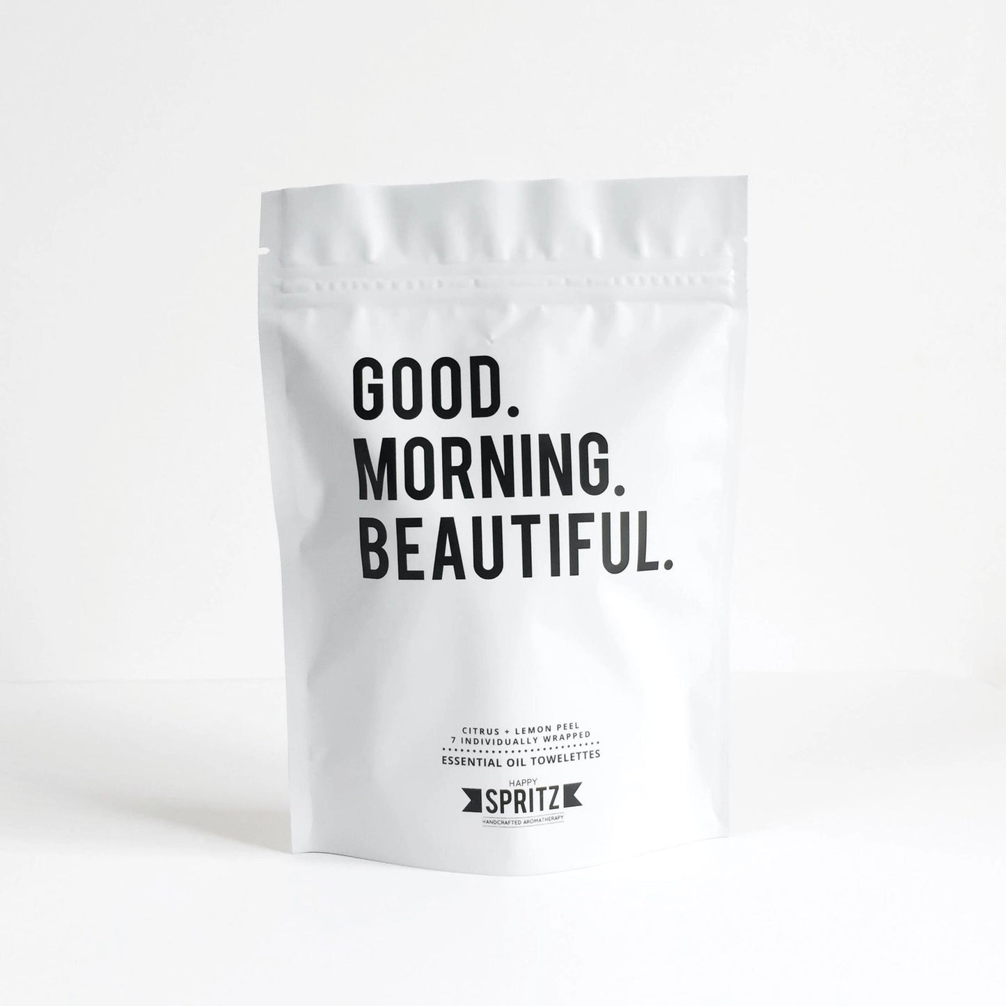Good Morning Beautiful Towelette 7 Day Bag