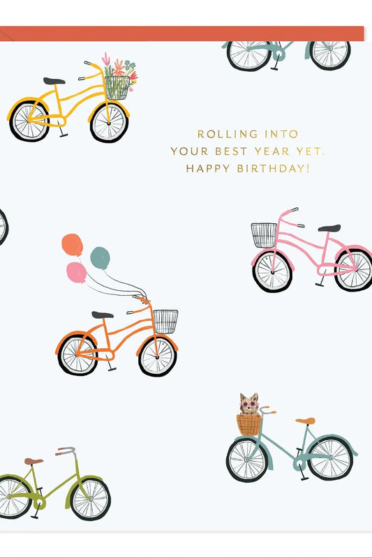Bike Birthday Card
