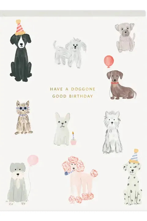 Doggone Birthday Card