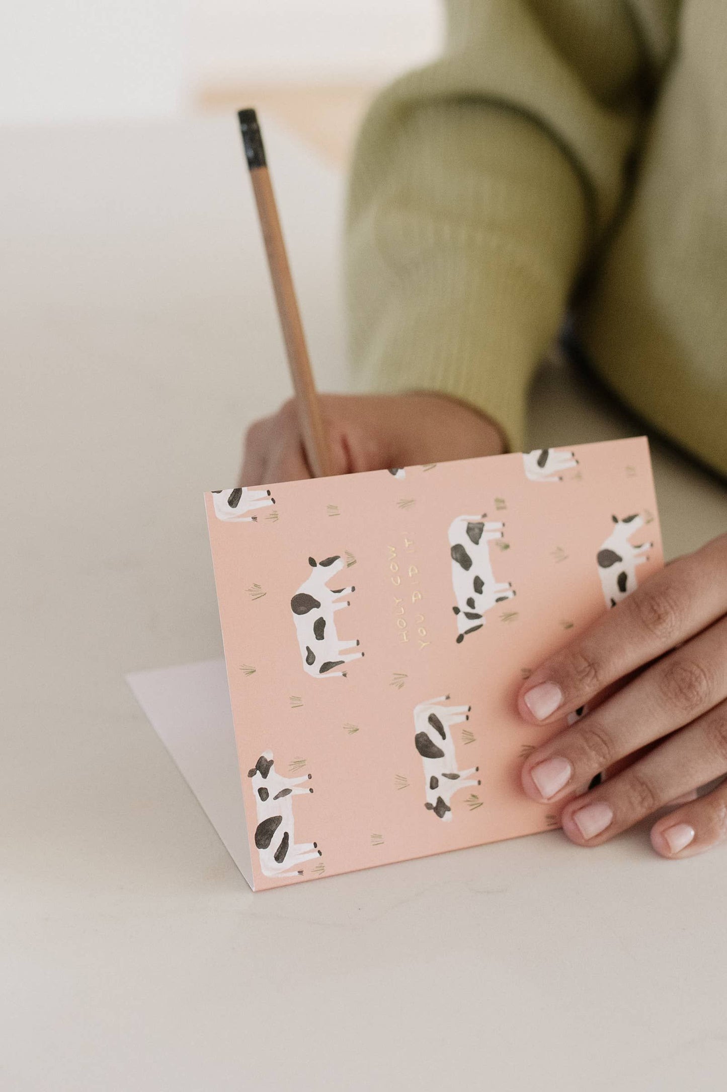 Cow Congrats Card