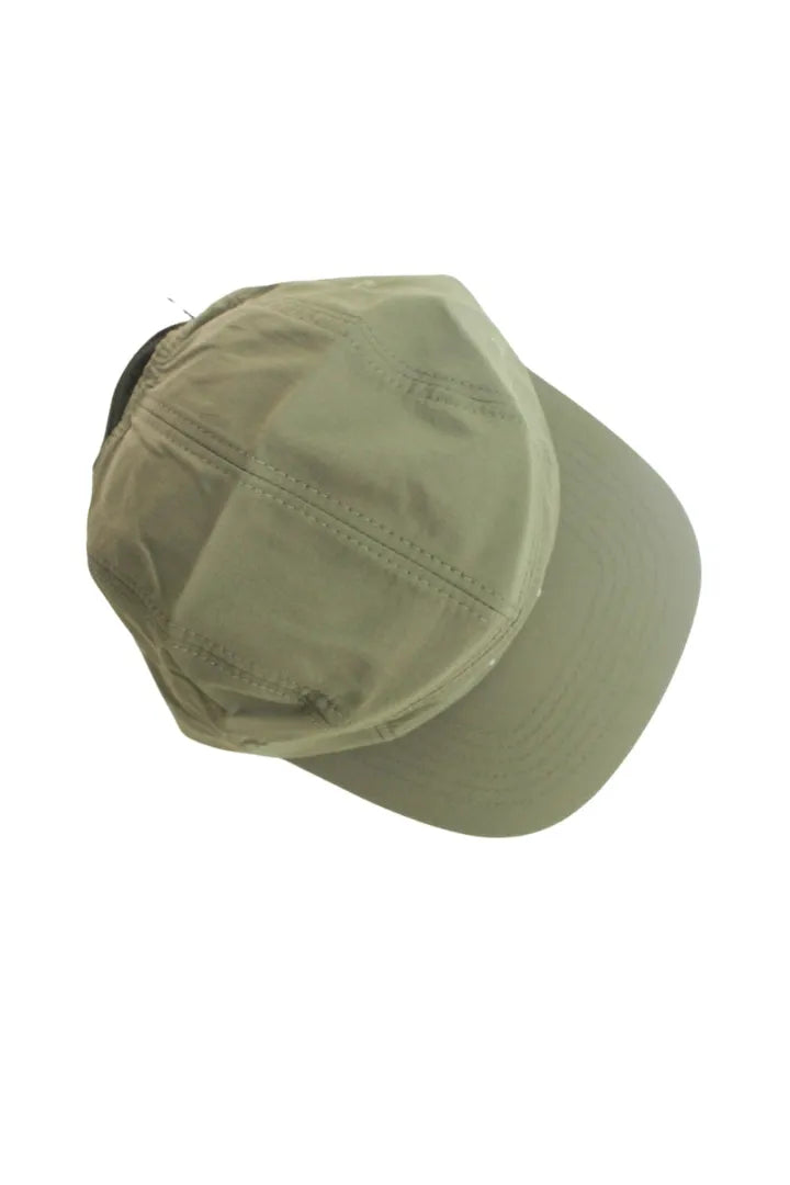 Waterproof Five-Panel Hat in Moss