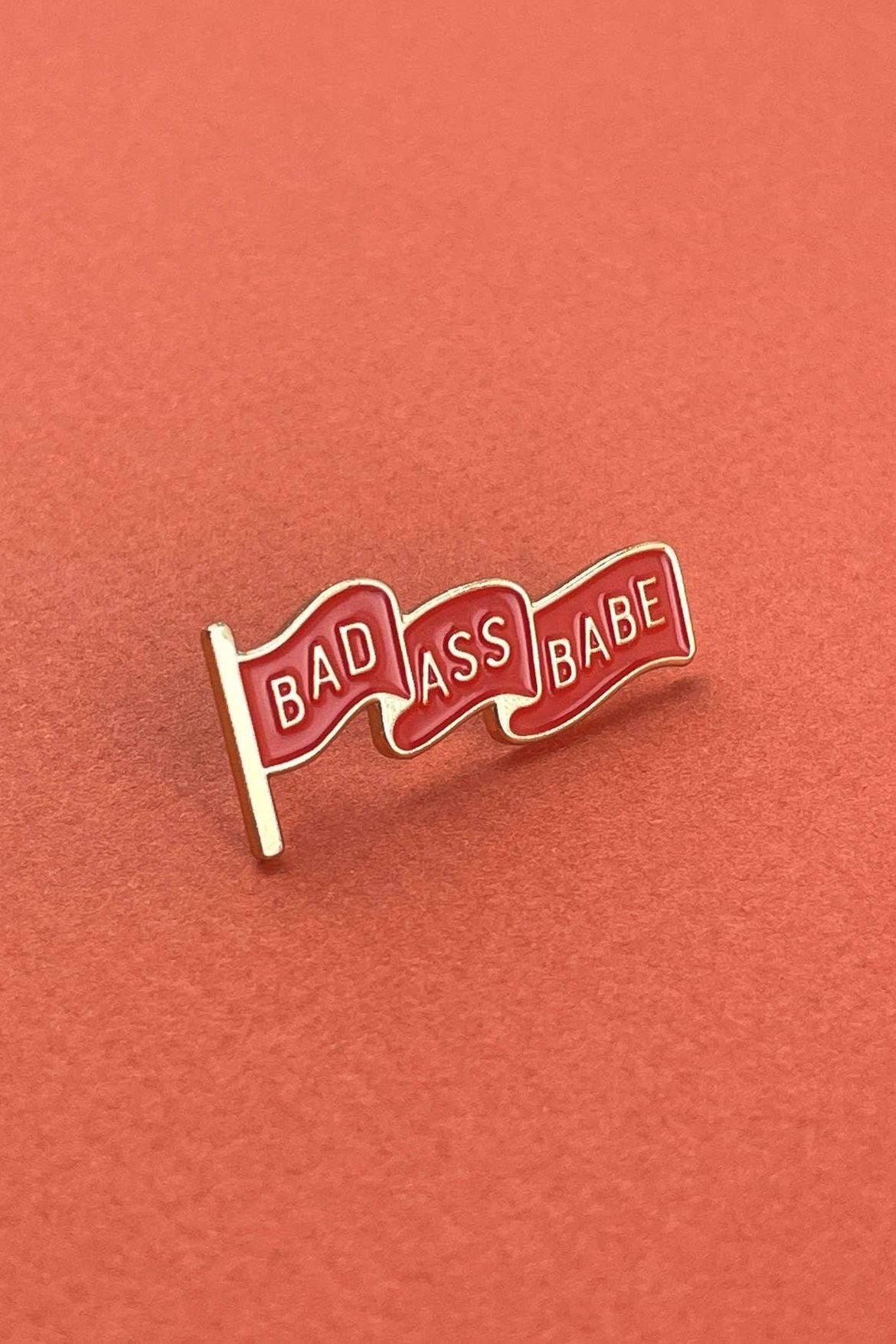 Badass Babe Enamel Pin