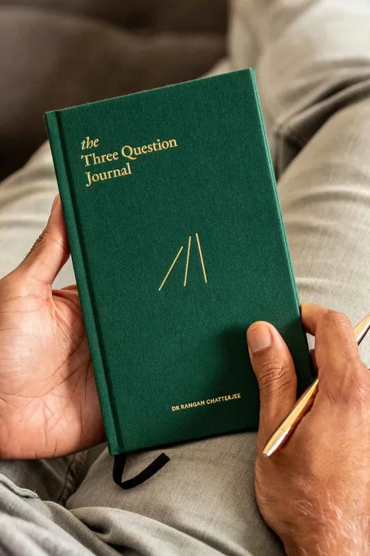 The Three Question Journal - Green